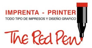 Logo The Red Pen imprenta